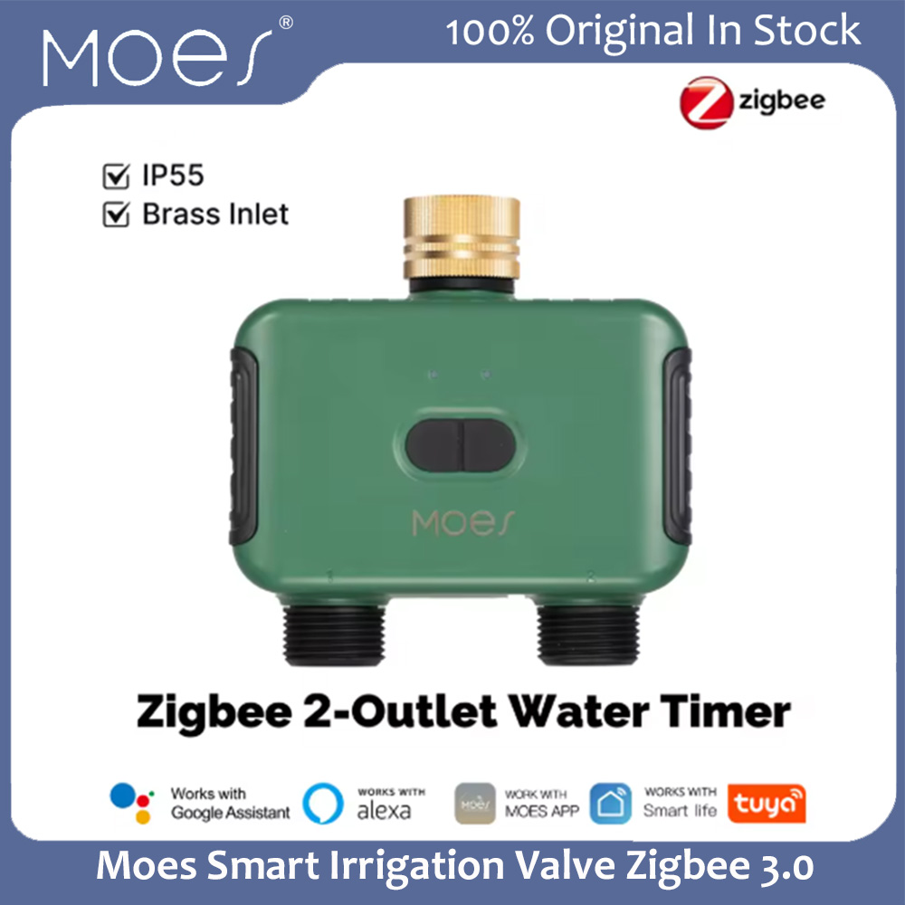 Smart Garden Valve - Vanne d'irrigation intelligente Moes Tuya, minuterie