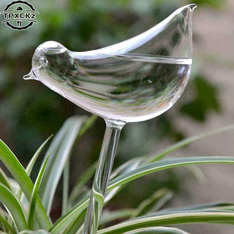 Plant Watering Globe - Arrosoir automatique en plastique pour oiseaux,