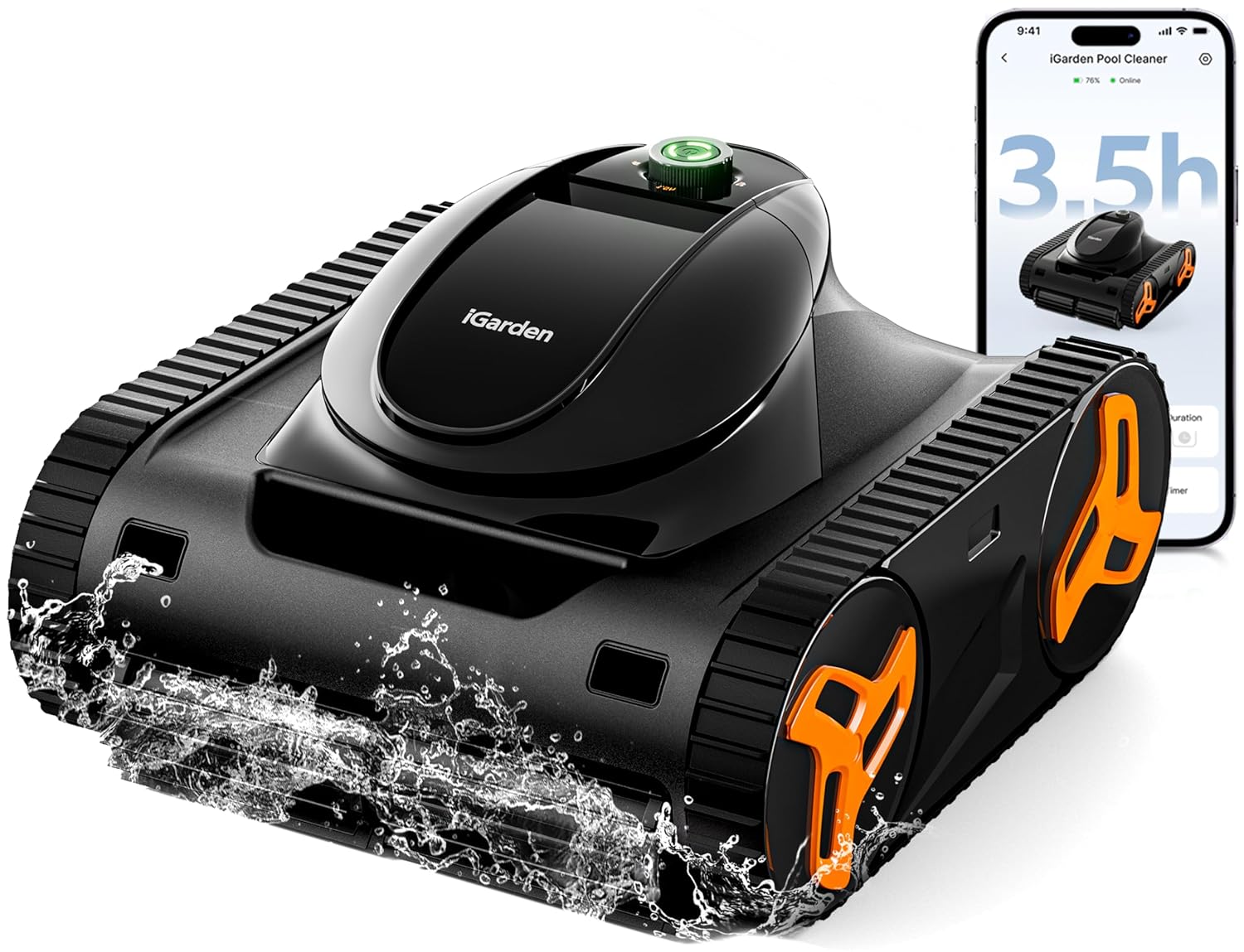 Smart Garden Furniture - Nettoyeur de piscine robotisé série KN,