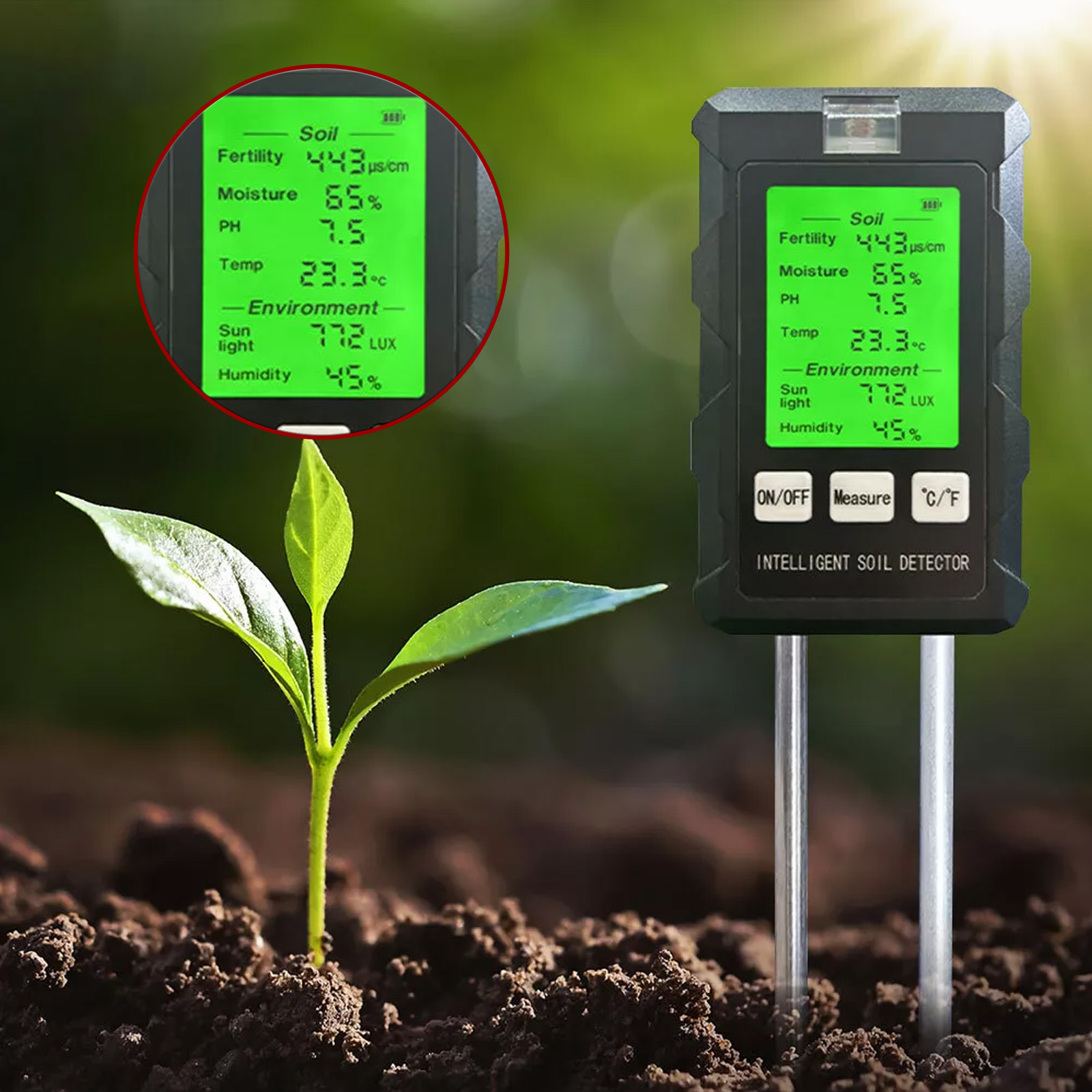 Soil Test Digital - 【Nouveauté 2026】 Testeur de pH du