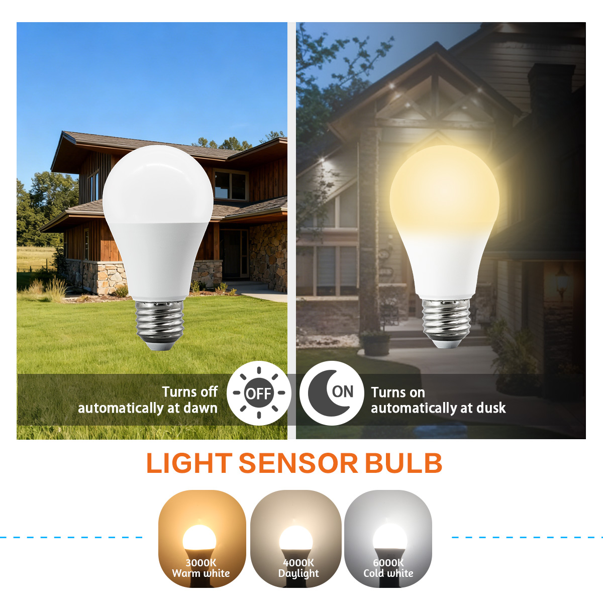Smart Garden Light Controller - 10 pièces Auto ON OFF capteur