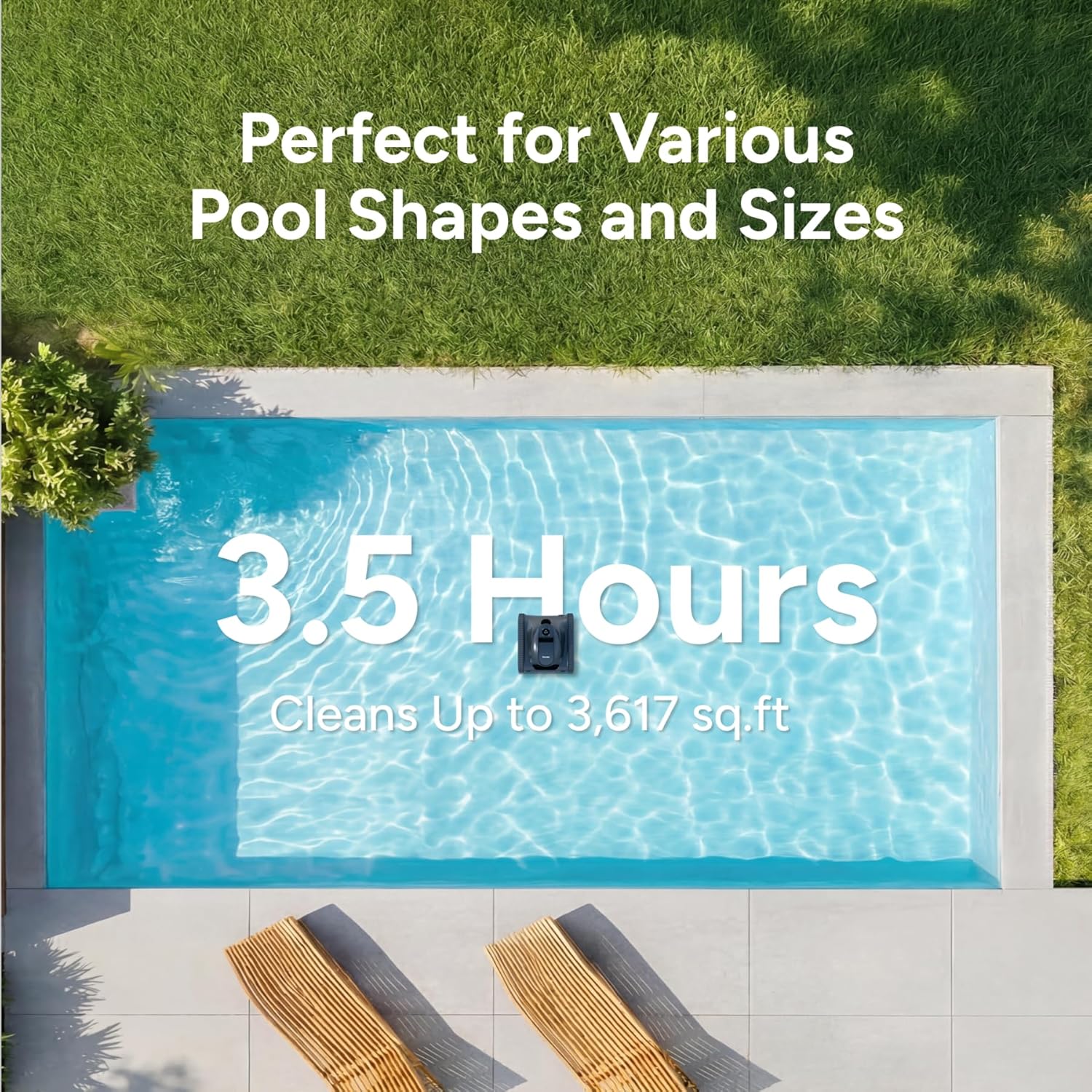 Nettoyeur de piscine robotisé  - Smart Garden Furniture avis et prix