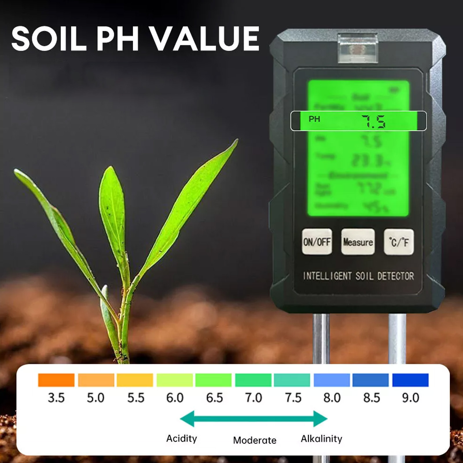 【Nouveauté 2026】 Testeur de pH - Soil Test Digital avis et prix
