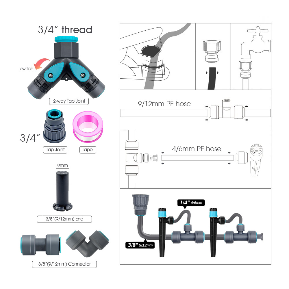 Système d'arrosage d'irrigatio - Smart Garden Hose avis et prix