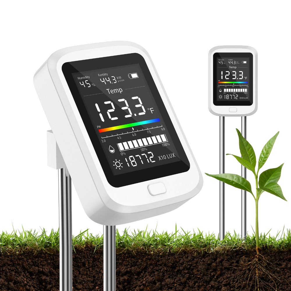 Kit de test du sol 6 en 1, ph- - Soil Test Digital avis et prix