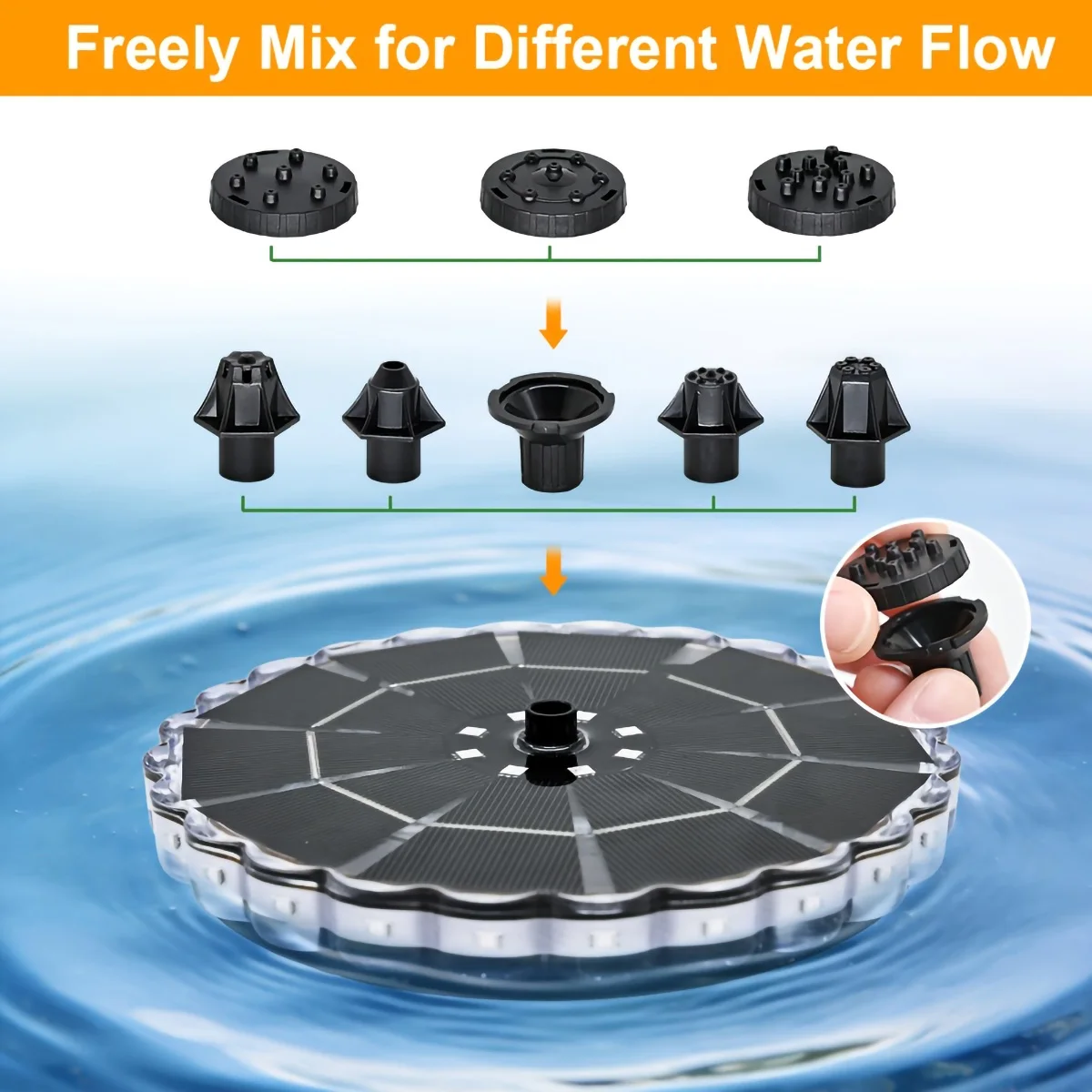 Fontaine solaire extérieure 3, - Smart Zen Garden avis et prix
