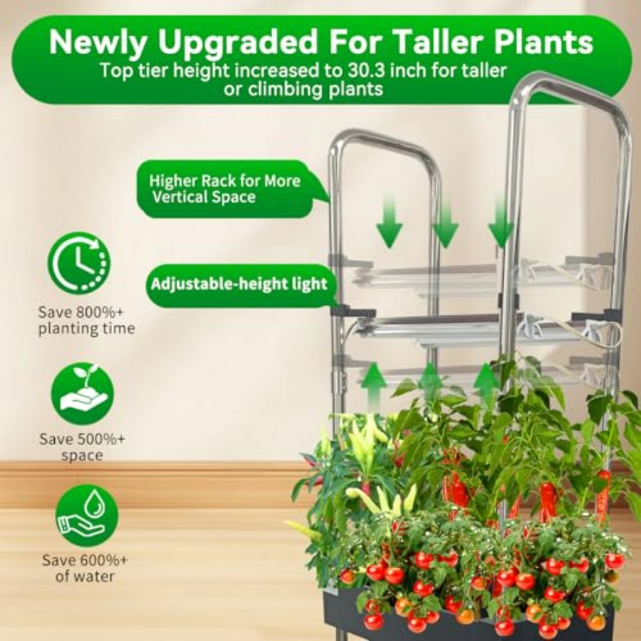 Système de culture hydroponiqu - Smart Garden Lighting System avis et prix
