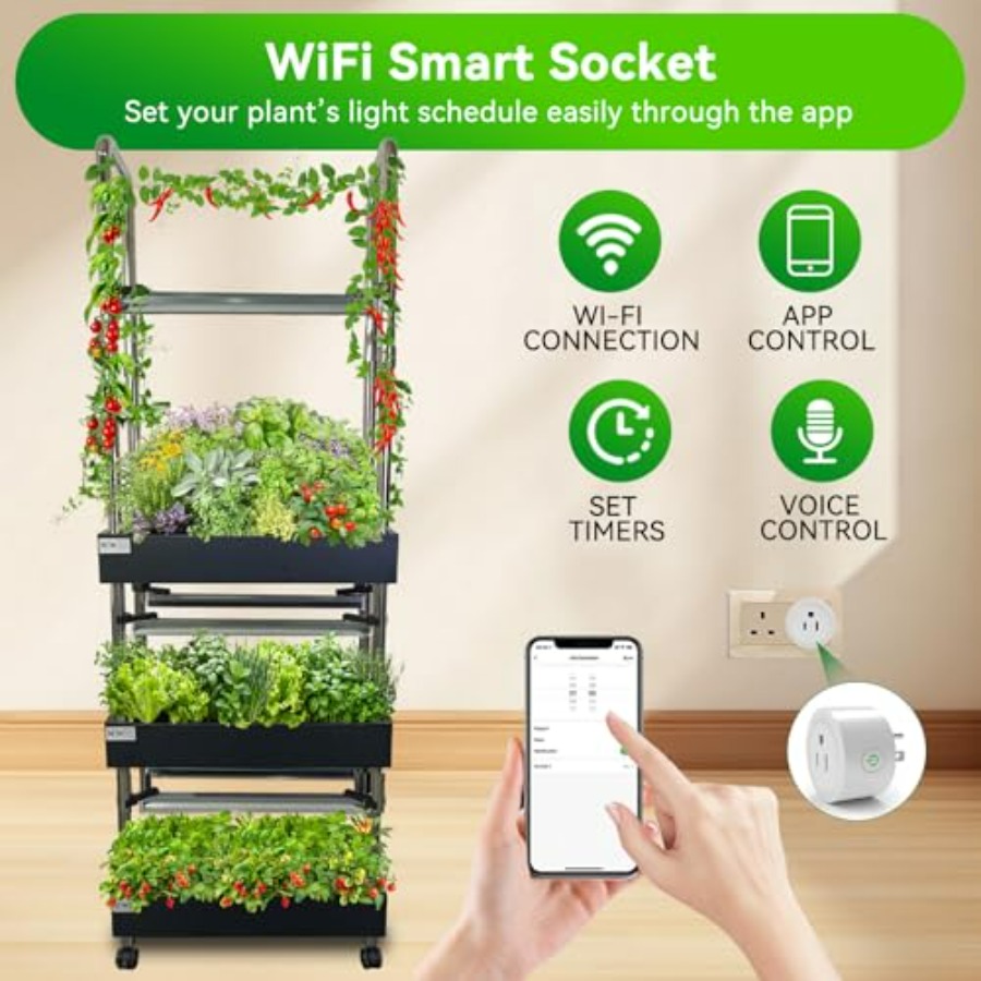 Système de culture hydroponiqu - Smart Garden Lighting System avis et prix