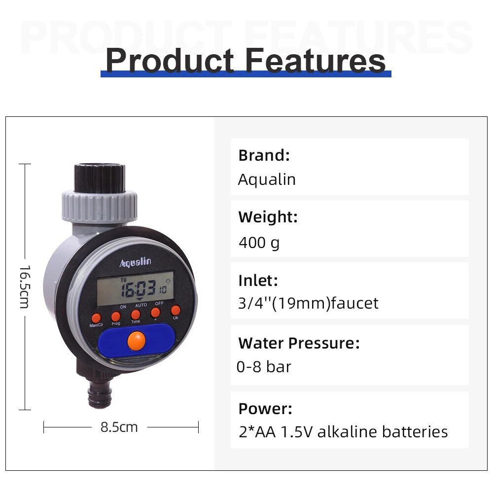 Automatique LCD Affichage Arro - Smart Garden Valve avis et prix