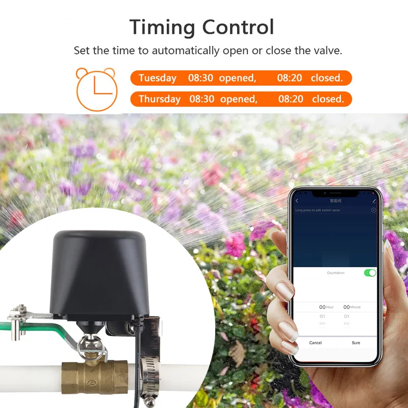 Vanne d'eau intelligente WiFi, - Smart Garden Valve avis et prix