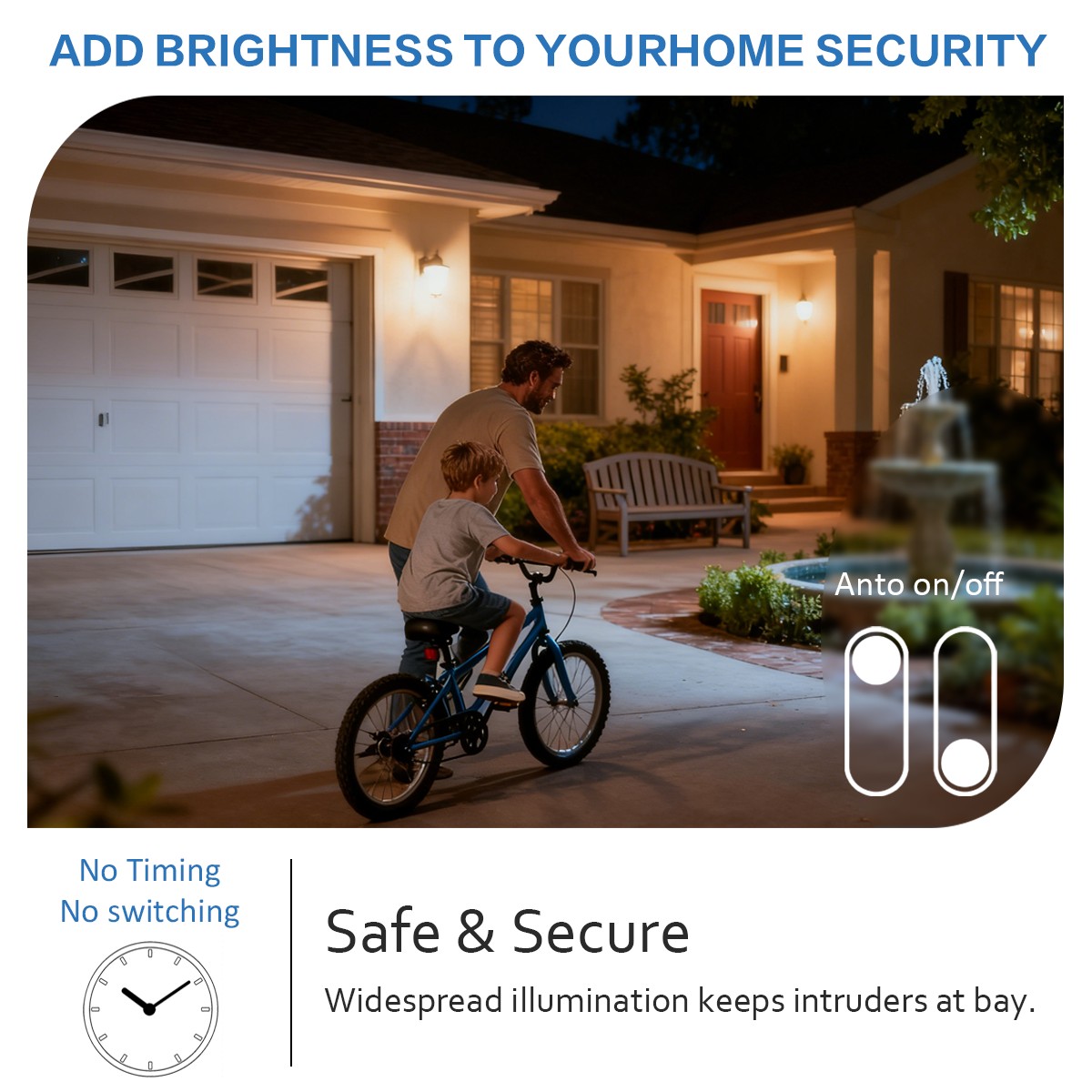 10 pièces Auto ON OFF capteur  - Smart Garden Light Controller avis et prix