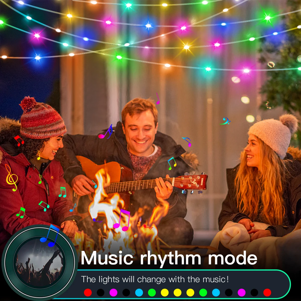 Guirlande lumineuse intelligen - Smart Garden Festoon Lights avis et prix