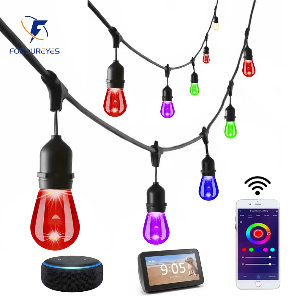 Guirlande lumineuse LED intell - Smart Garden Festoon Lights avis et prix
